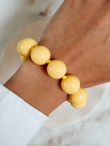 Bracelet Seren - Jaune