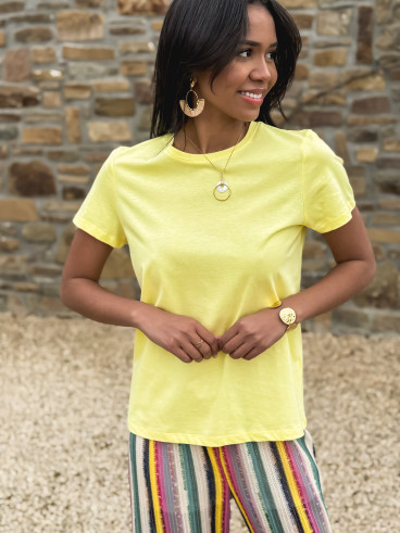 T-shirt Dolly - Jaune