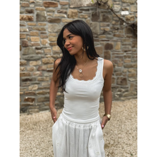 Top Néllia - Blanc