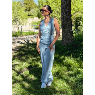 Combinaison pantalon Ottavia - Bleu