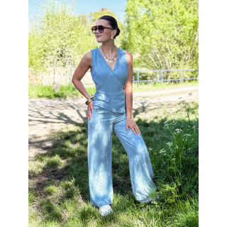 Combinaison pantalon Ottavia - Bleu