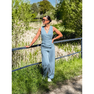 Combinaison pantalon Ottavia - Bleu