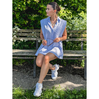Chemise lignée Manuella - Bleu