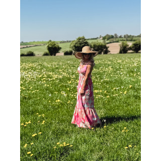 Robe longue Lolie - Multicolore