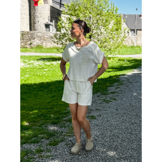 Ensemble Angélie - Crème