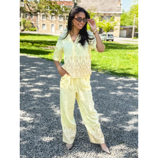 Pantalon Fiorella - Jaune