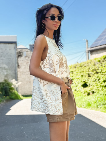 Blouse Eveline - Crème