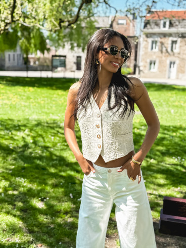 Gilet Syna - Beige