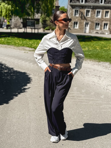 Pantalon Milane - Bleu marine