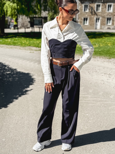 Pantalon Milane - Bleu marine