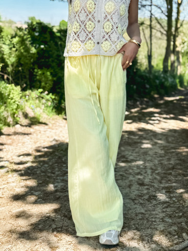 Pantalon Jannat - Jaune