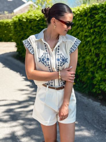 Short Viktoria - Ecru