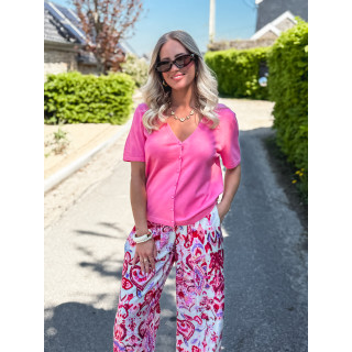 Gilet Iris - Rose