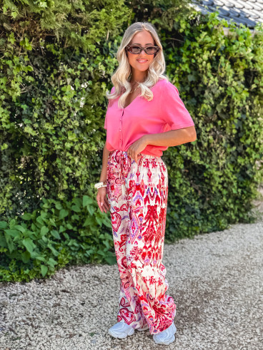 Gilet Iris - Rose