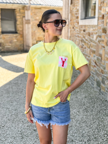 T-shirt Médina - Jaune