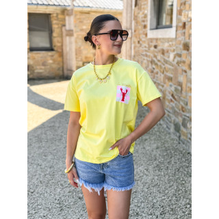 T-shirt Médina - Jaune