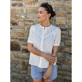 Chemisier Linette - Blanc