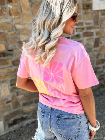 T-shirt Fanely - Rose