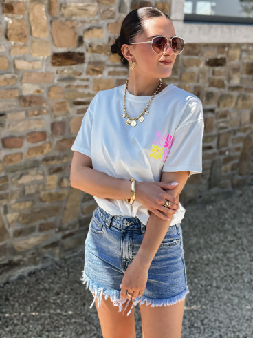 T-shirt Fanely - Blanc