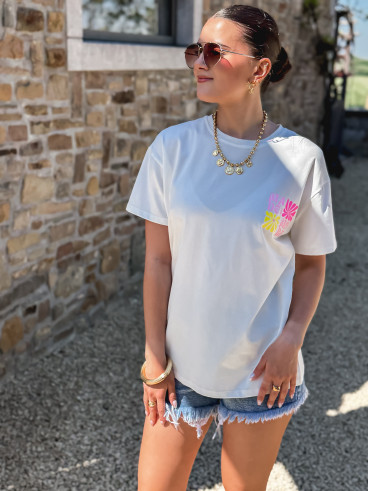 T-shirt Fanely - Blanc