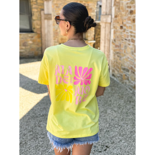 T-shirt Fanely - Jaune