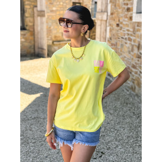 T-shirt Fanely - Jaune