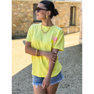 T-shirt Fanely - Jaune