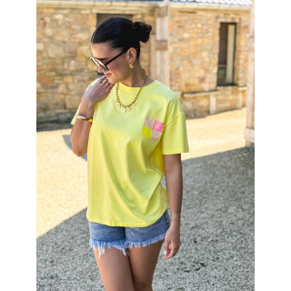 T-shirt Fanely - Jaune