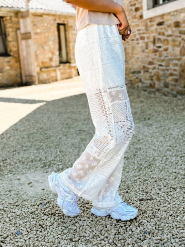 Pantalon Silvia - Ecru