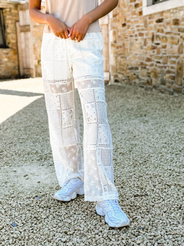 Pantalon Silvia - Ecru