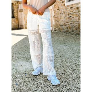 Pantalon Silvia - Ecru