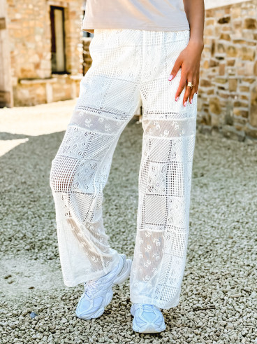 Pantalon Silvia - Ecru