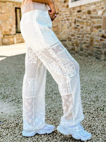 Pantalon Silvia - Ecru