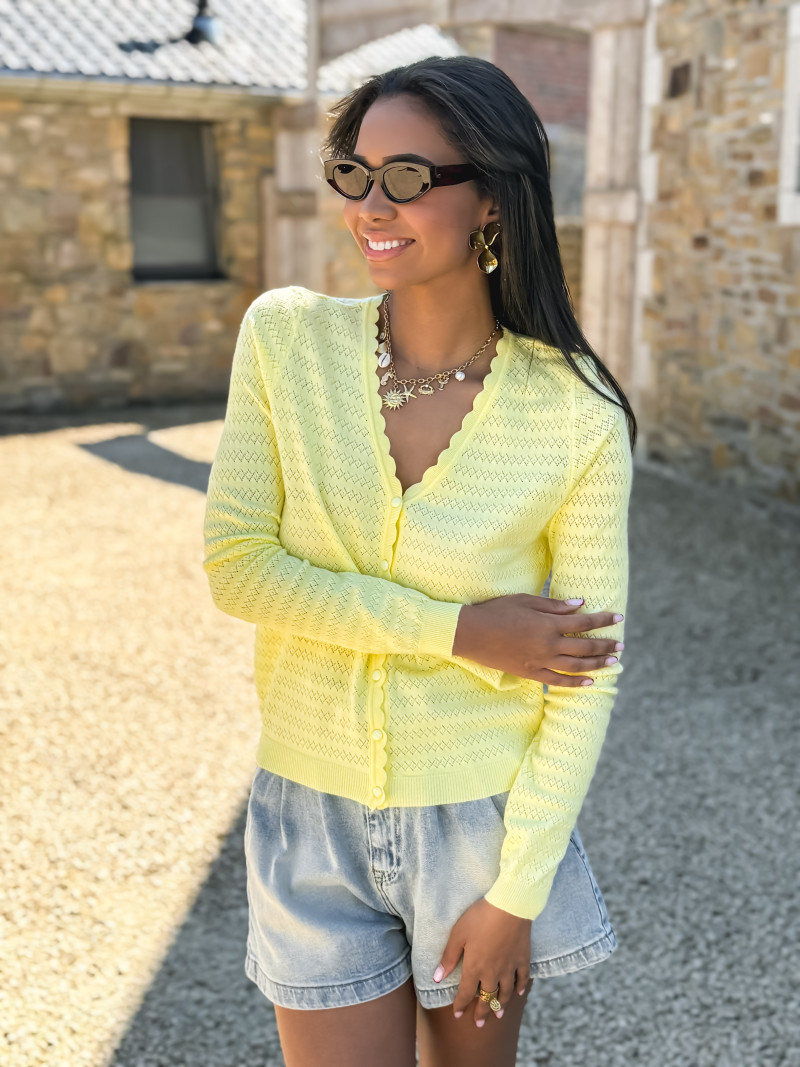 Gilet Yoline - Jaune