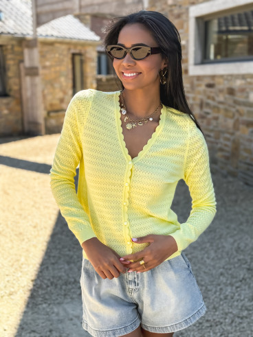 Gilet Yoline - Jaune