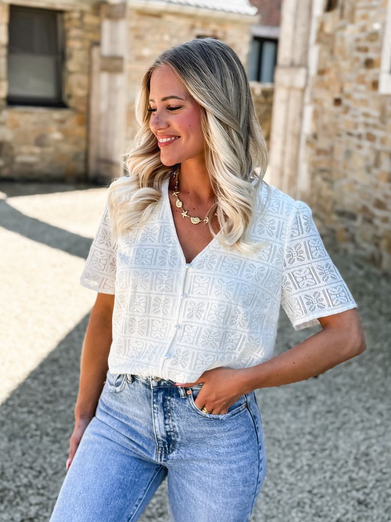 Blouse Taipei - Blanc