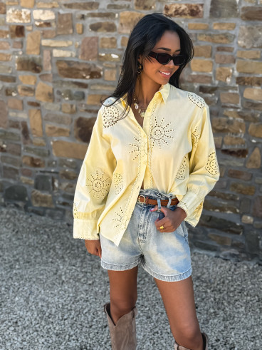 Chemise Hadya - jaune