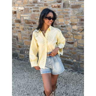 Chemise Hadya - jaune