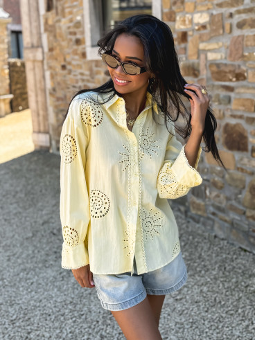 Chemise Hadya - jaune