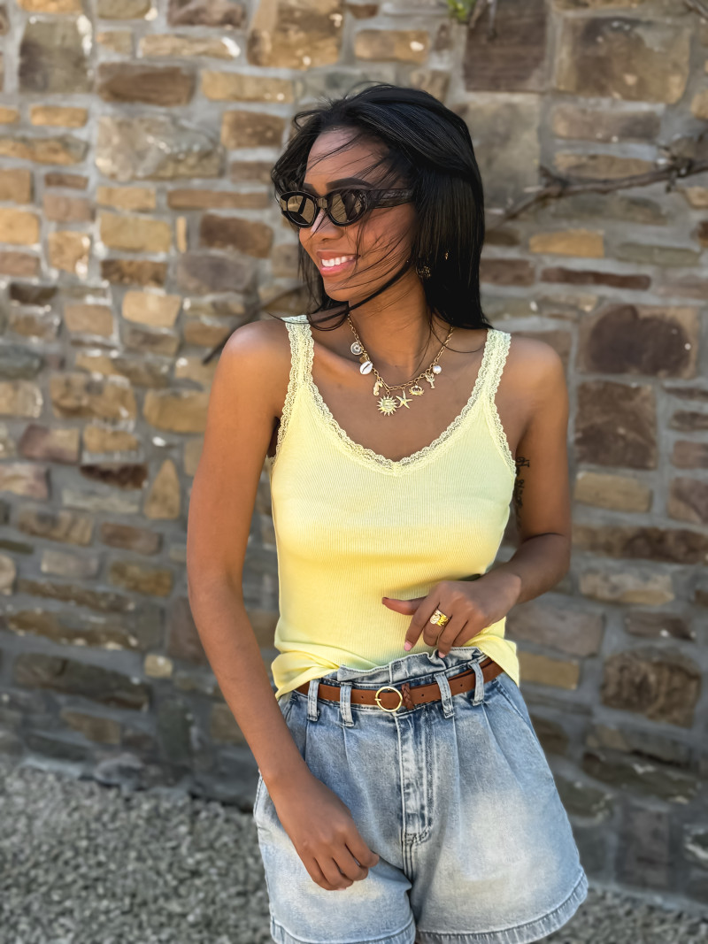 Top Rome - Jaune
