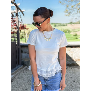 T-shirt Salika - Blanc