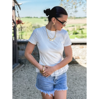 T-shirt Salika - Blanc