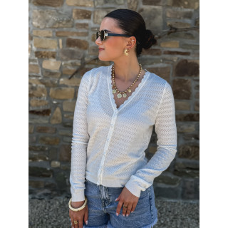 Gilet Yoline - Blanc