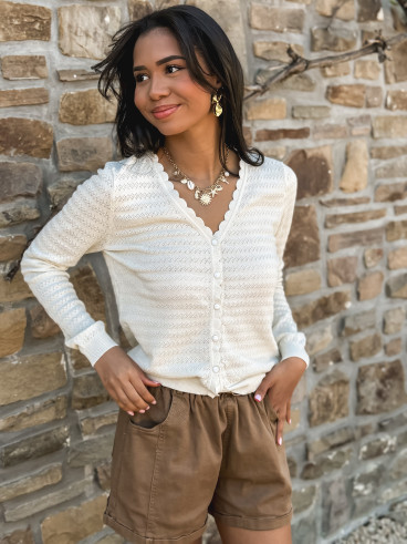 Gilet Yoline - Doré