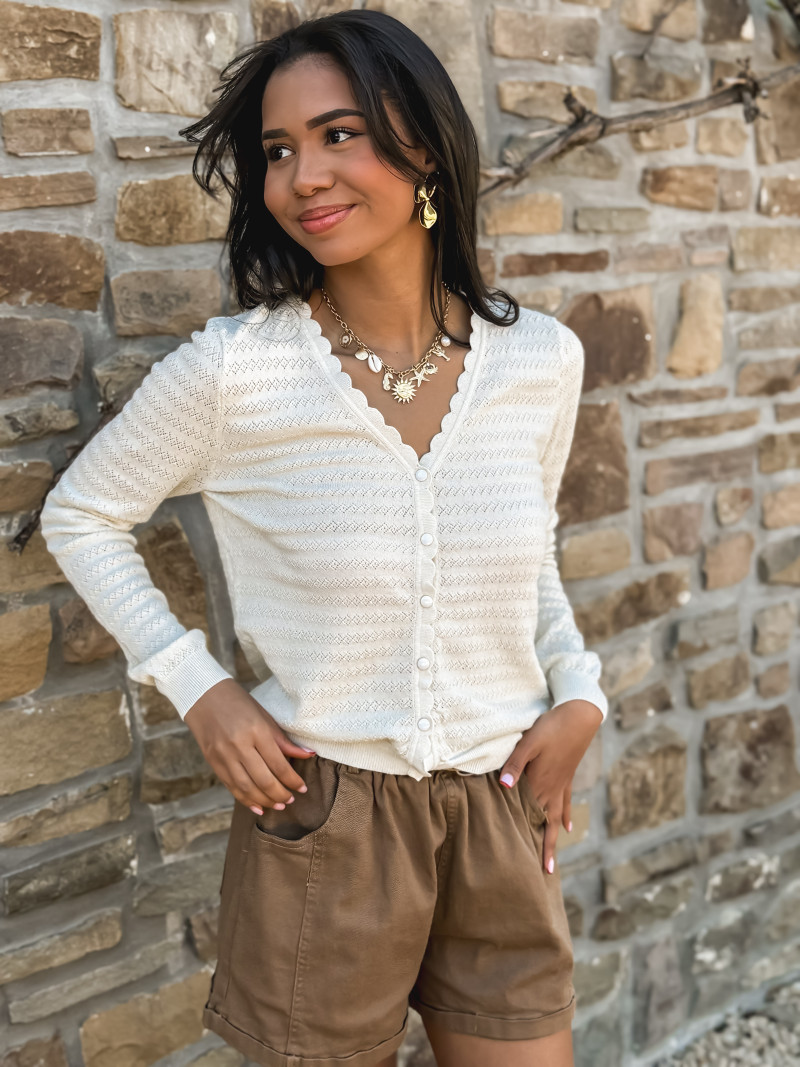 Gilet Yoline - Doré
