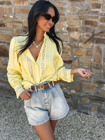 Chemise Janna - Jaune