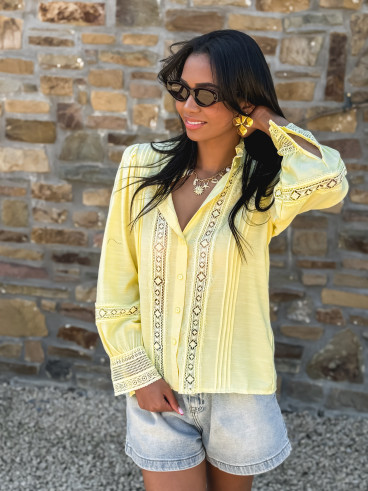 Chemise Janna - Jaune