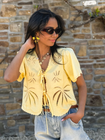 Blouse Cinzia - Jaune
