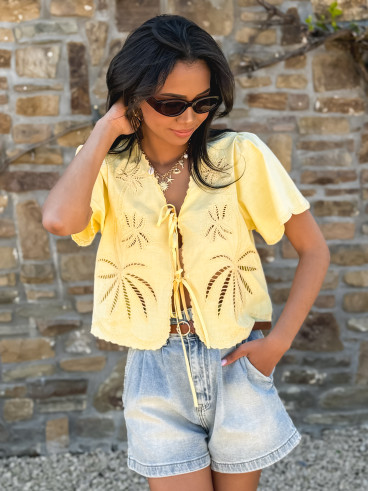 Blouse Cinzia - Jaune