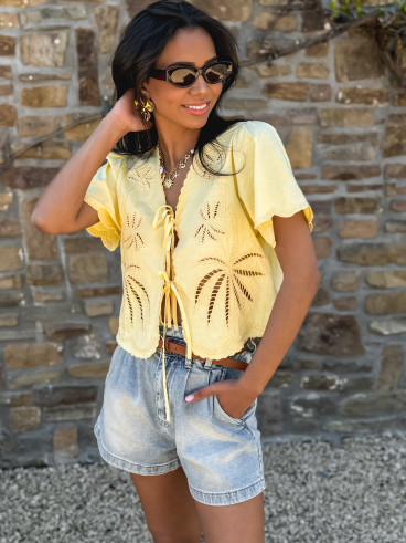 Blouse Cinzia - Jaune